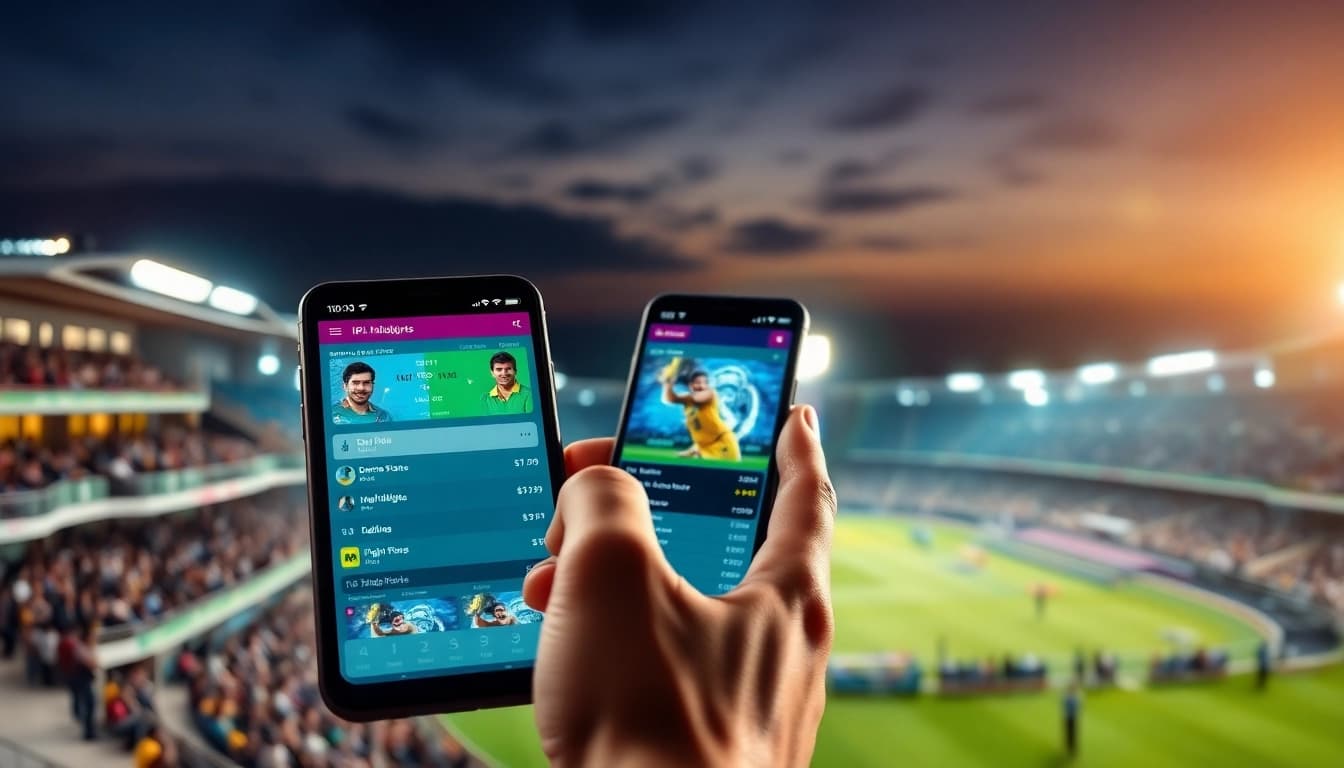 Learn which app is best for IPL betting with a fan enjoying a sports betting app on a smartphone.