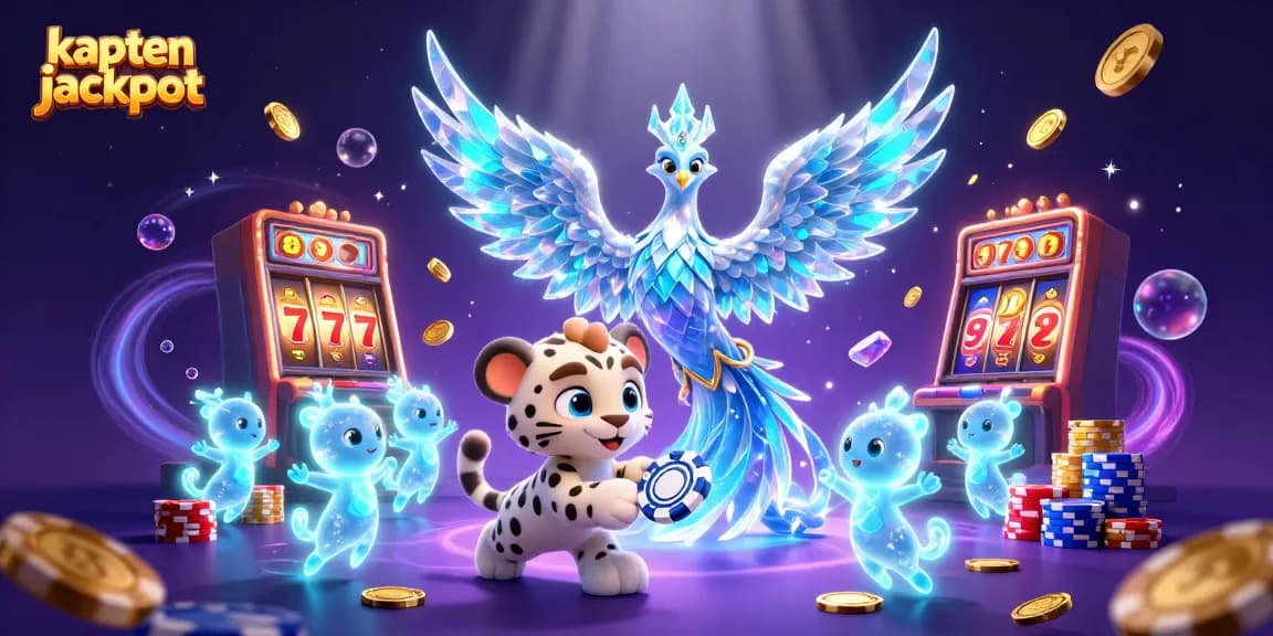 Spin to win big at kaptenjackpot with dazzling jackpot counters and immersive 3D casino elements.