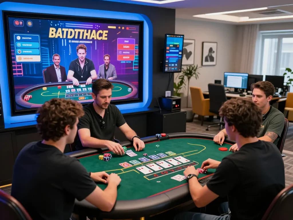 Dynamic baccarat site experience with players engaging in live dealer action and digital payment options like USDT.