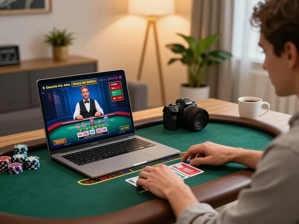 Join the online casino experience at https://56win.bid/ with live dealer gameplay, chips, and cards at home.
