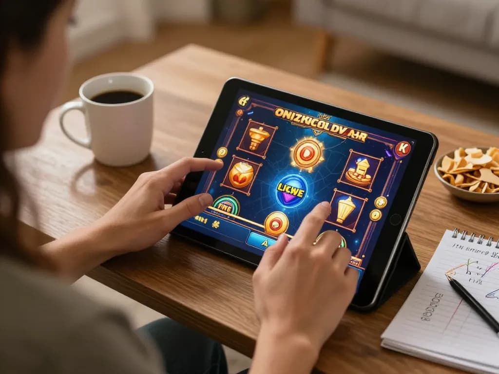 Playing online slots for bonus new member benefits with a cozy setup and strategy notes