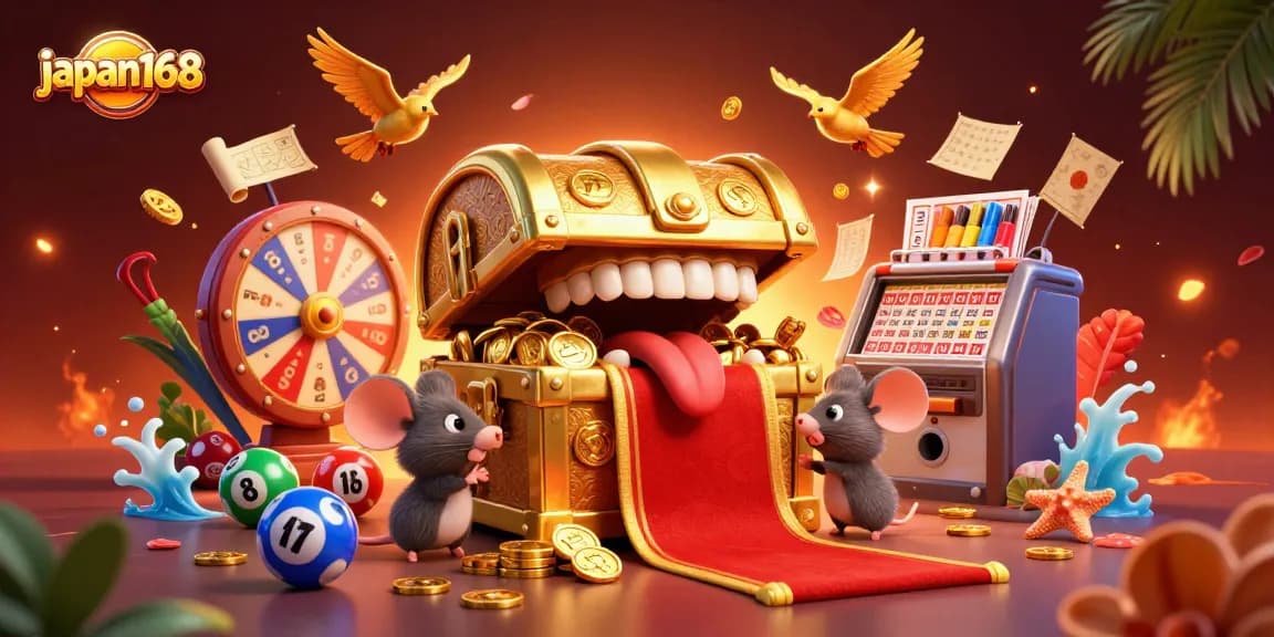 Spin the vibrant lottery prize wheel and win with japan168's accurate number predictions.