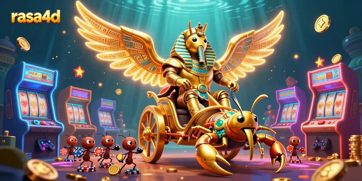 Rasa4d menawarkan pengalaman bermain slot memikat dengan desain kartun dan sentuhan kasino modern.