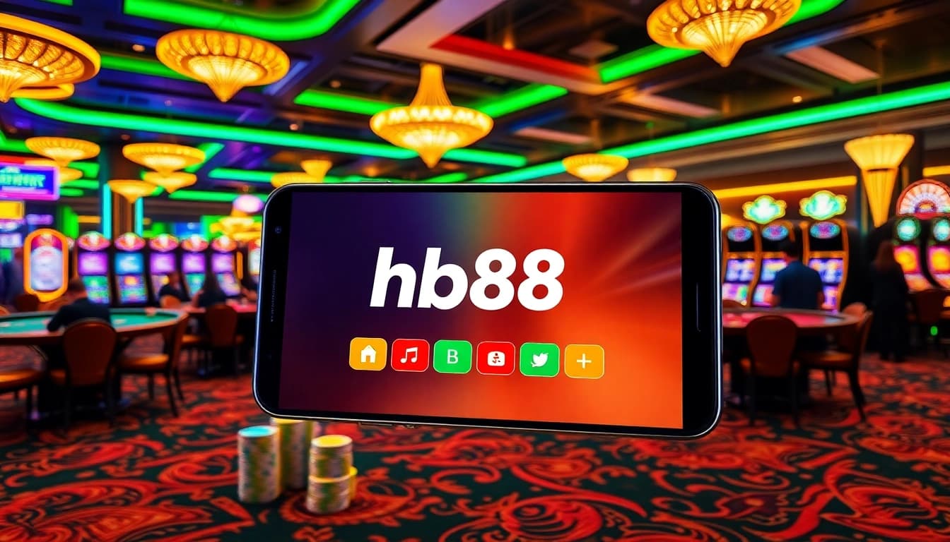 Experience the excitement of app hb88 with lively casino games and interactive betting moments.