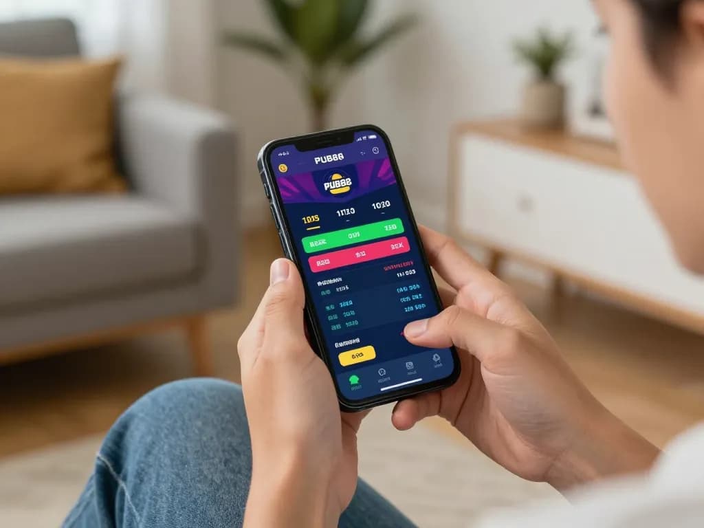 Engaging mobile betting experience with PUB88 app showcasing live sports odds