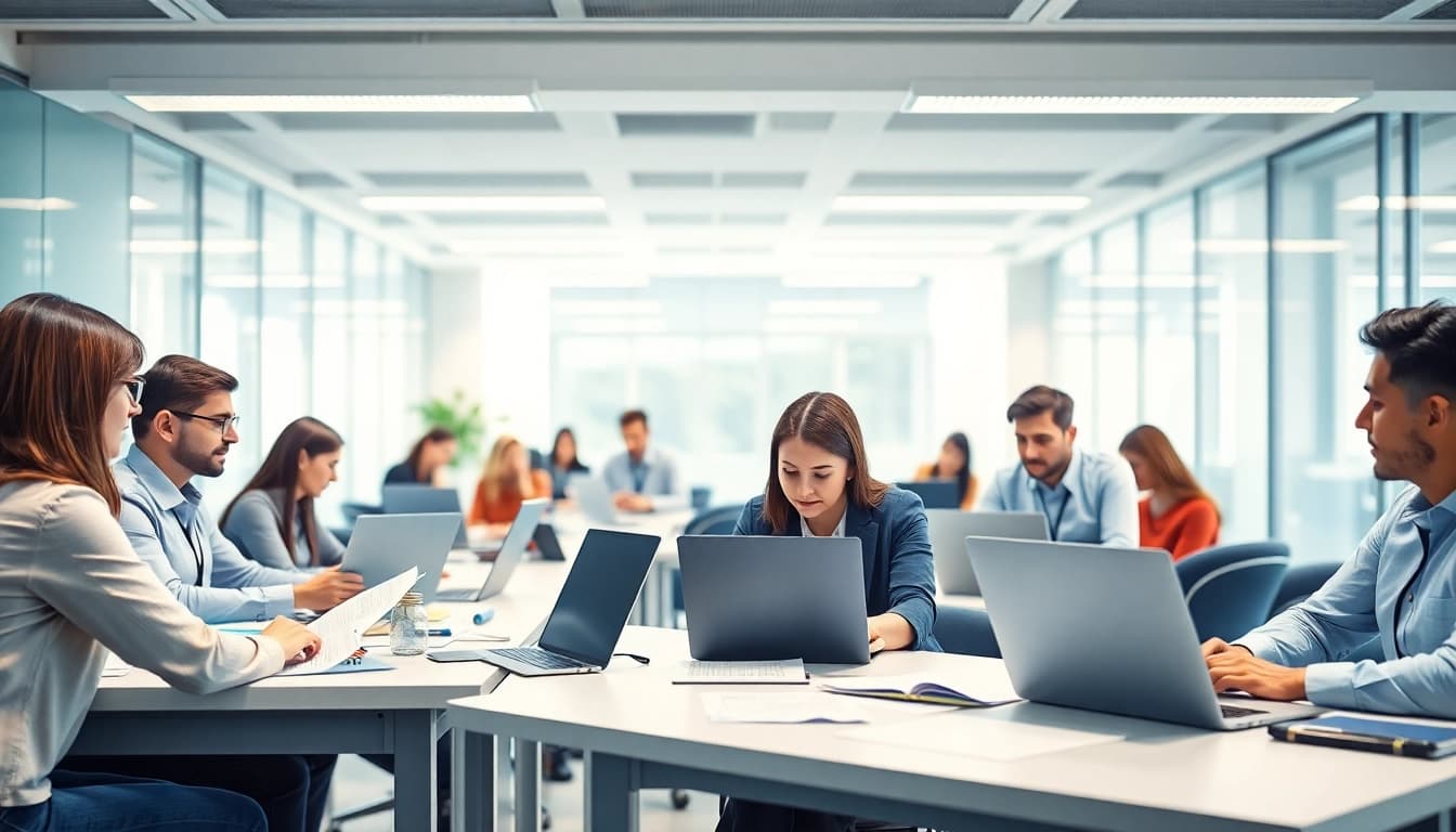 KRA PIN Registration for Foreigners process illustrated in a professional office setting.