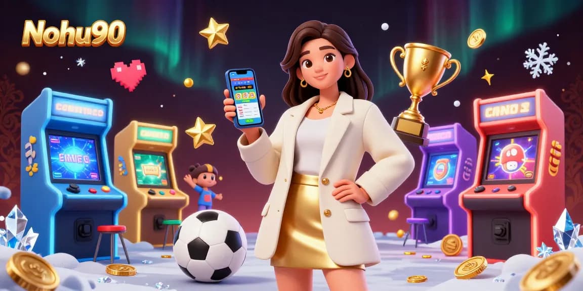 Nohu90 offers thrilling sports betting experiences with vibrant arcade gaming elements.