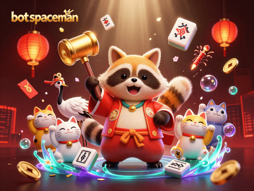 Engage with bot spaceman predictions for winning strategies in this captivating slot game illustration.