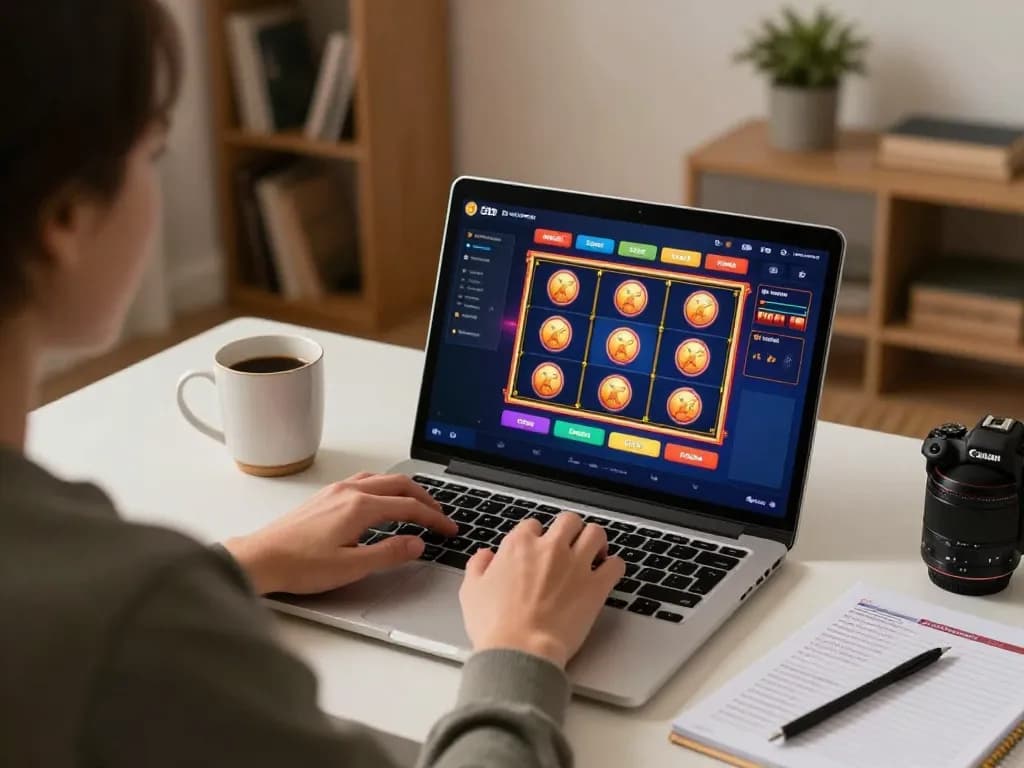 Engaging in online gambling at home using a casino app while planning strategies for casino esteri per italiani.