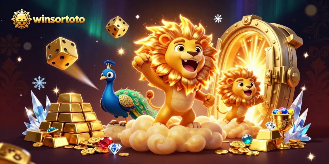 Memenangkan taruhan dengan winsortoto di arena kasino yang cerah dan berkilau.