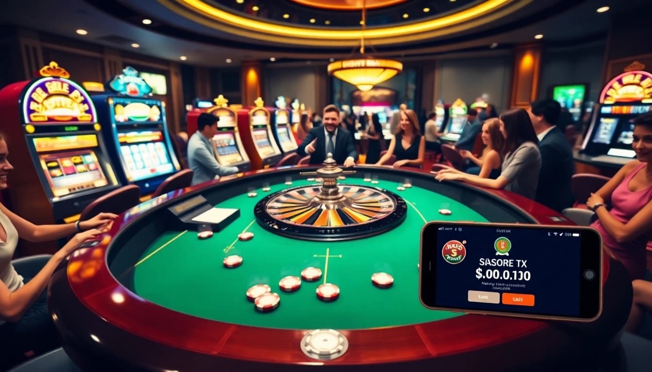 Experience sbobet link alternatif with dynamic casino tables and captivating gaming visuals.