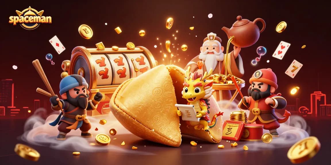 Spaceman slot game illustration showcasing winning spins and vibrant characters animated in a casino environment.