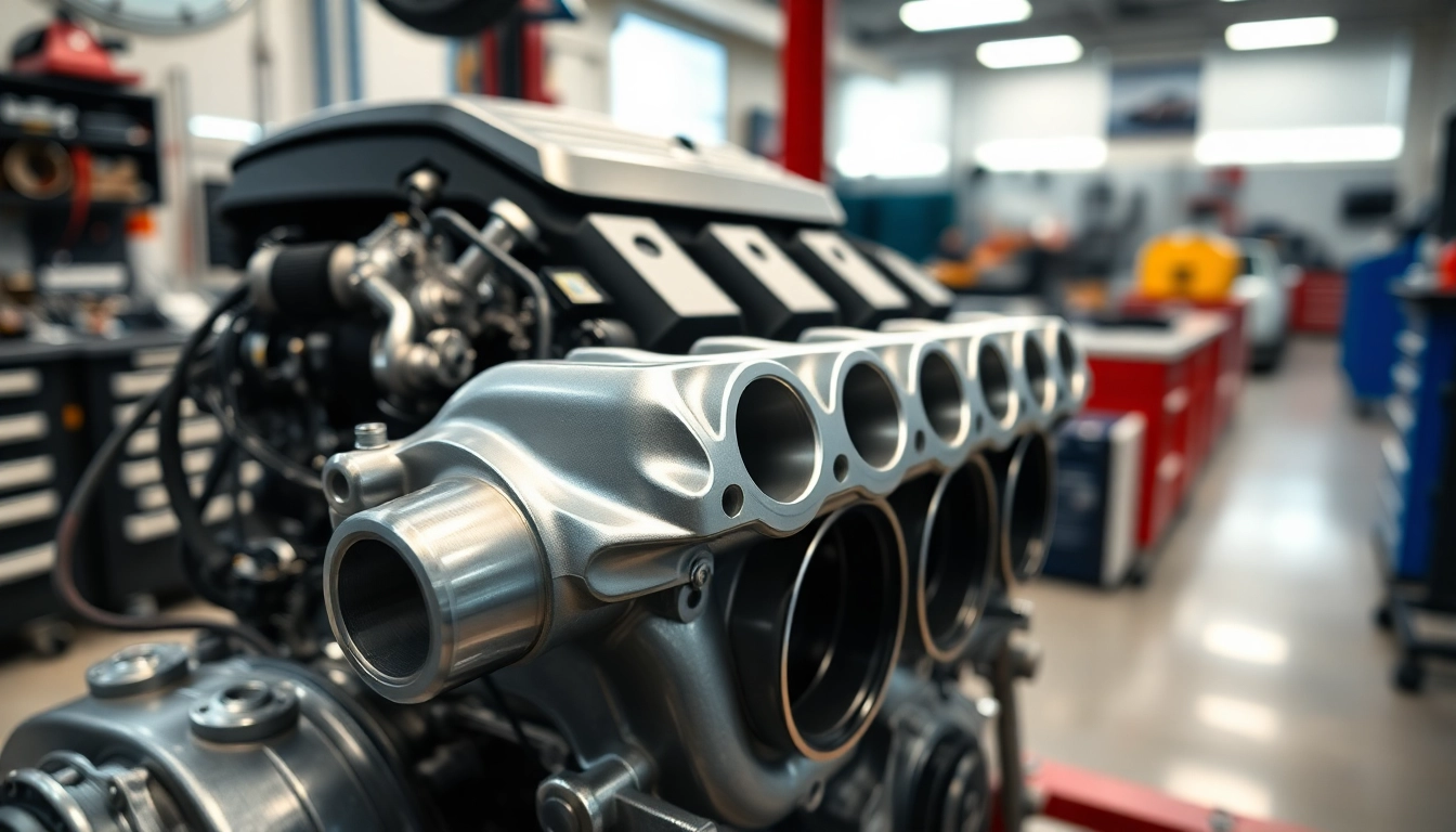 Showcasing BMW B58 Intake Manifold Block-Off highlighting design and engineering details.