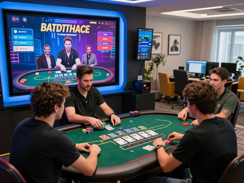 Dynamic baccarat site experience with players engaging in live dealer action and digital payment options like USDT.