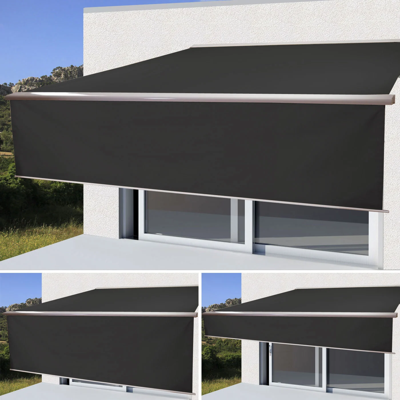 Markise 5m elektrisch elegant und funktional | ADA-Wintergarten