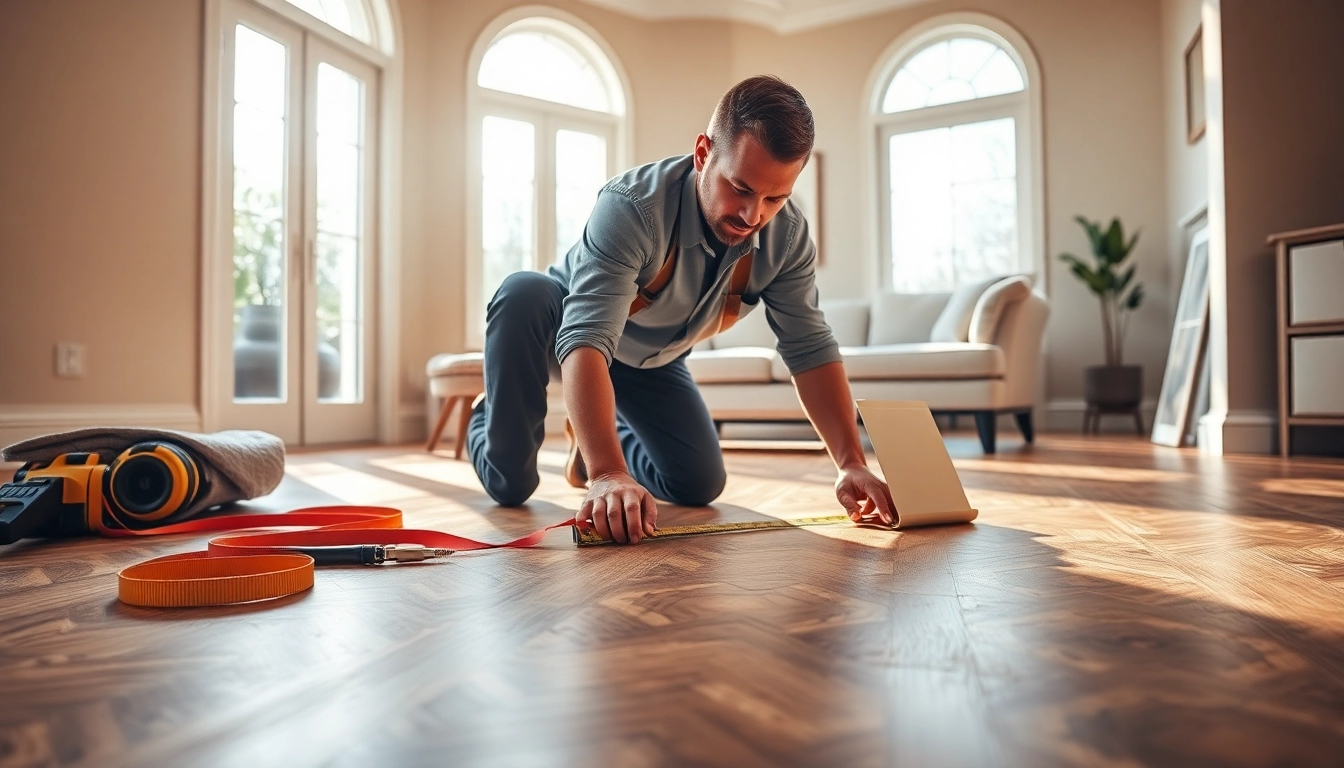 Elevate your search with flooring companies near me showcasing quality vinyl flooring installations.