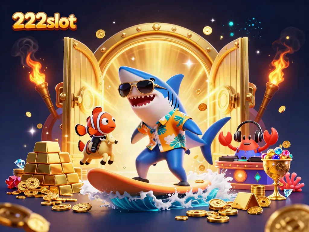 Rasakan keseruan bermain 222slot dengan visual menakjubkan yang dipenuhi harta dan karakter menarik.
