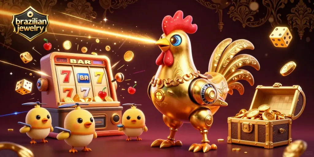 Engage with stunning brazilian jewelry designs while winning at the casino!