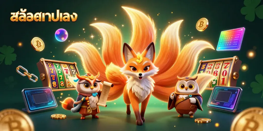 สล๊อตเวปตรง นำโชคจากภูติจิ้งจอกเก้าหาง สู่เกมสล็อตสะดุดตา