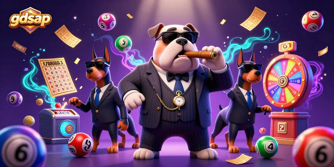 Experience thrilling gameplay with gdsap's vibrant lottery balls and engaging casino elements.