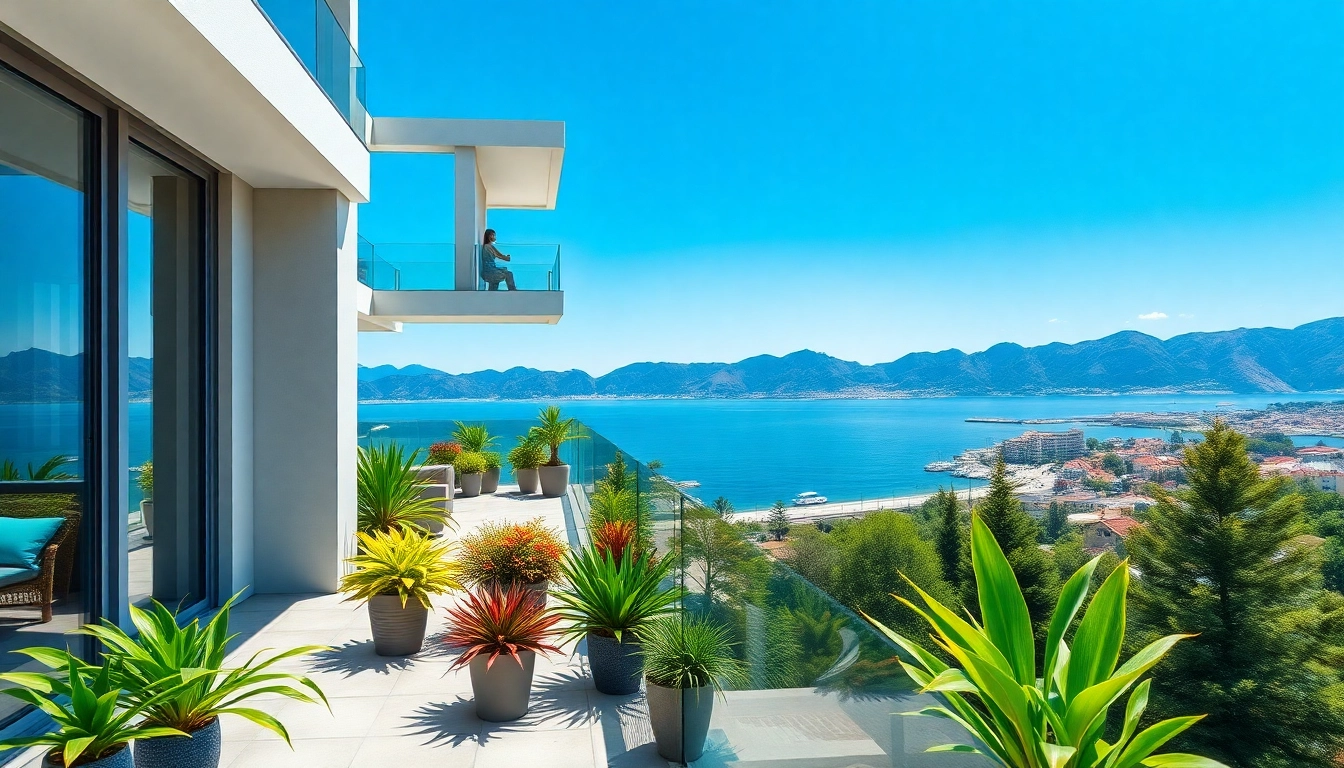 View stunning Alanya apartments for sale with Mediterranean backdrop and modern design.