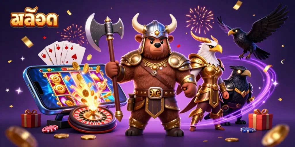 เล่นสล็อตในบรรยากาศที่เต็มไปด้วยความตื่นเต้นจากเกมสล็อตที่มีสีสัน