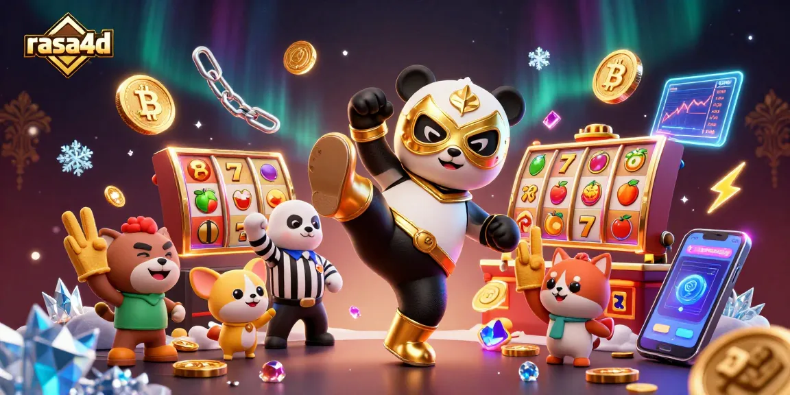 Rasa4D menghadirkan slot gacor dengan suasana meriah bertema pandanya dalam aksi yang seru.