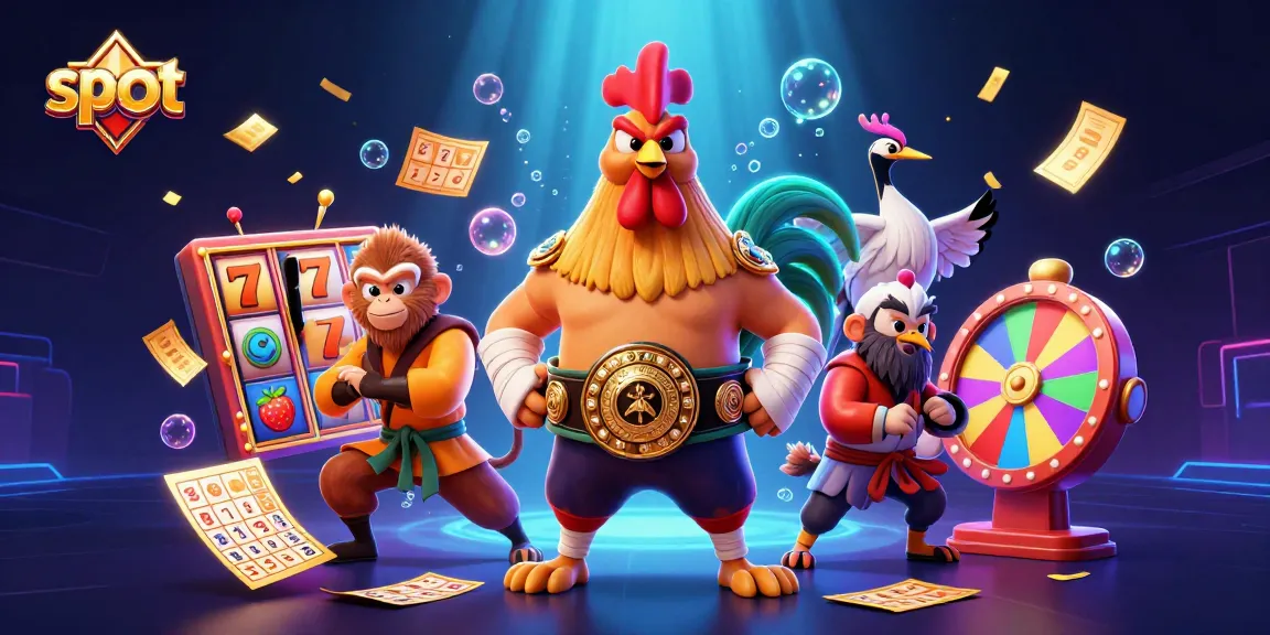 Spin vibrant slots with golden tickets and colorful characters in action.