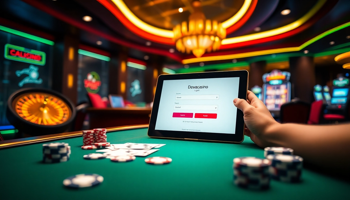 Experience the thrill of dewacasino login with engaging casino games and professional setups.