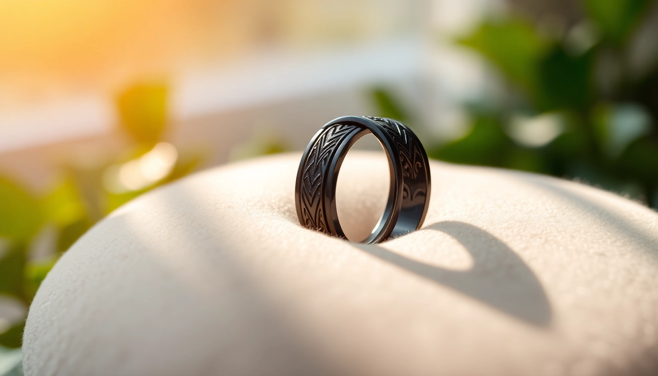 Elegant and Durable Black Zirconium Rings: The Perfect Choice for Every Occasion