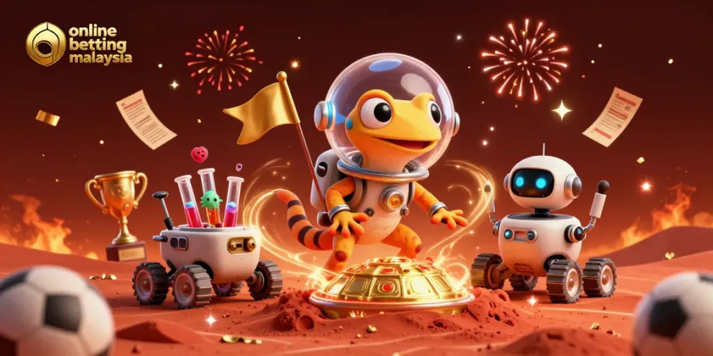 Experience thrilling online betting malaysia with sports-themed excitement and vibrant casino visuals.