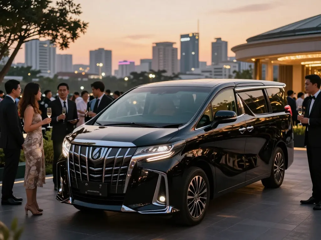 Trải nghiệm sang trọng với thuê xe Alphard tại Hồ Chí Minh, hoàn hảo cho các sự kiện cao cấp trong thành phố.