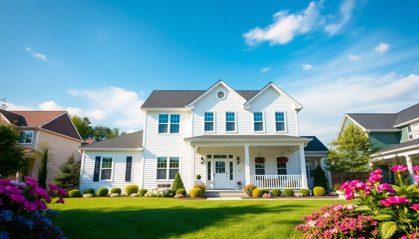 Explore the elegance of a Sharon Custom Colonial New Build surrounded by a beautifully landscaped garden.