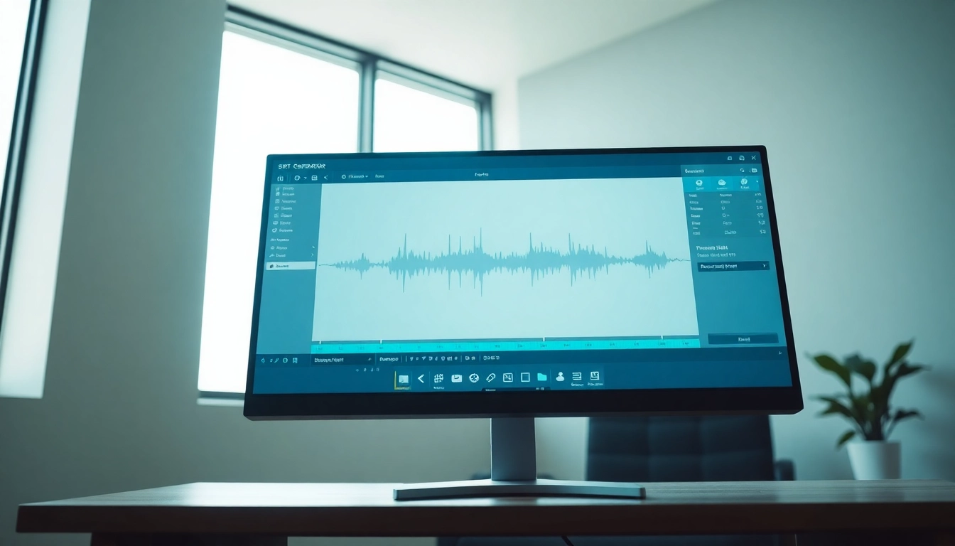 Generate SRT Generator subtitles with a sleek interface and professional tools.