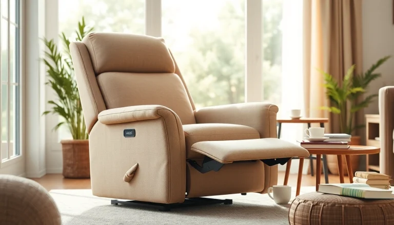 Premium Leather Lift Recliner Chair for Seniors