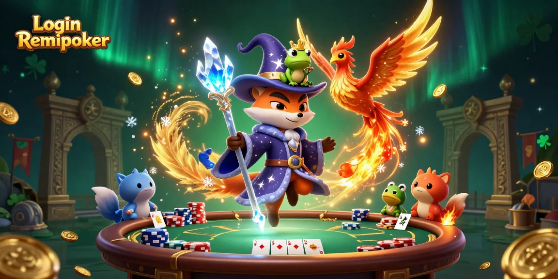 Experience the excitement of poker at Login Remipoker with enchanting visuals and dynamic gameplay.