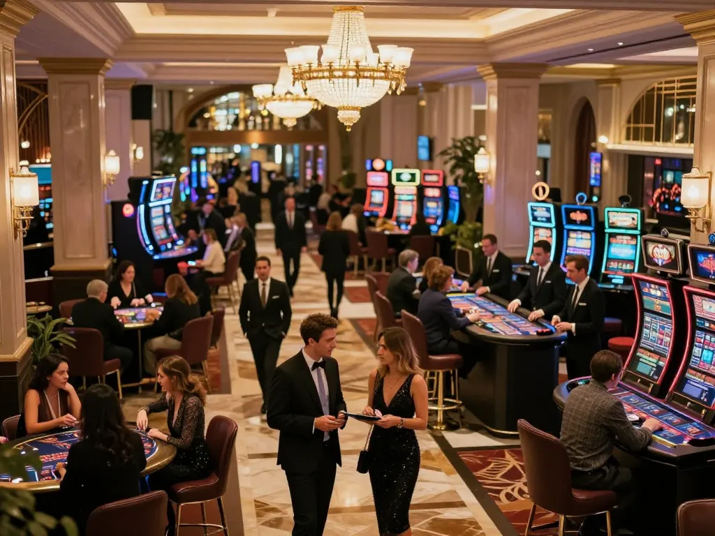 Experience the thrill of 1K slots with vibrant gameplay and dynamic casino ambiance.