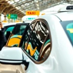 Book a taxi Nottingham to Heathrow airport with a welcoming taxi at the station.