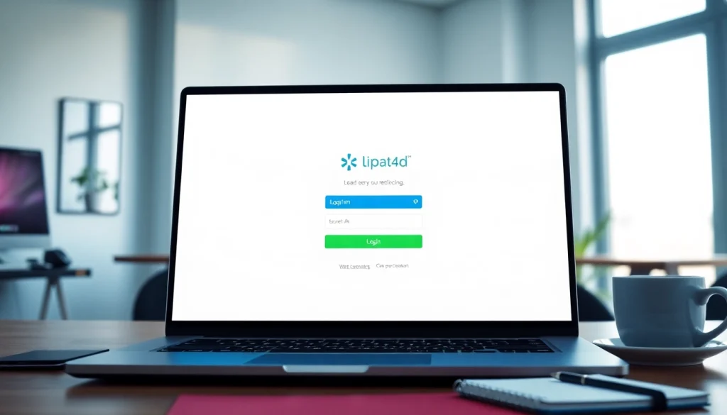 Masukkan kredensial untuk lipat4d login pada antarmuka modern dan menarik.