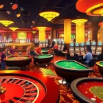 KJC AC 2 vibrant casino scene with players at tables and slot machines