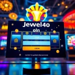Mengakses jewel4d login untuk permainan slot dengan desain yang menarik dan atmosfer kasino.