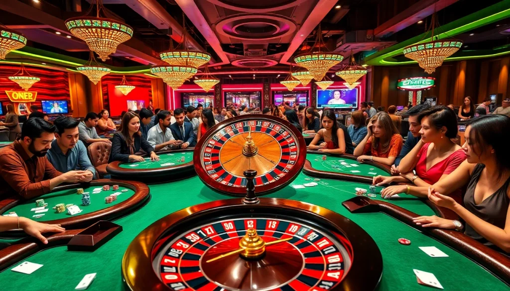 Win big at xx88 com with an exciting roulette game highlighted by buzzing casino activity.
