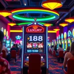 Mainkan slot luxury138 secara langsung dengan suasana kasino yang mendebarkan dan pemain yang antusias.