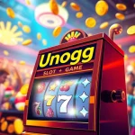 Menangkan jackpot dalam Unogg slot game dengan mesin slot penuh warna dan simbol menarik.