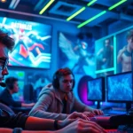 Watch gamers interact and compete at the energetic https://gamelevate.com gaming lounge.