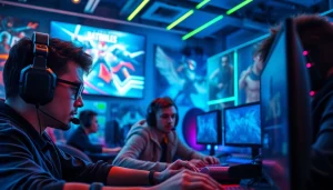 Watch gamers interact and compete at the energetic https://gamelevate.com gaming lounge.