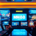 Experience the excitement of mm88 com with a modern gaming setup and vibrant visuals.