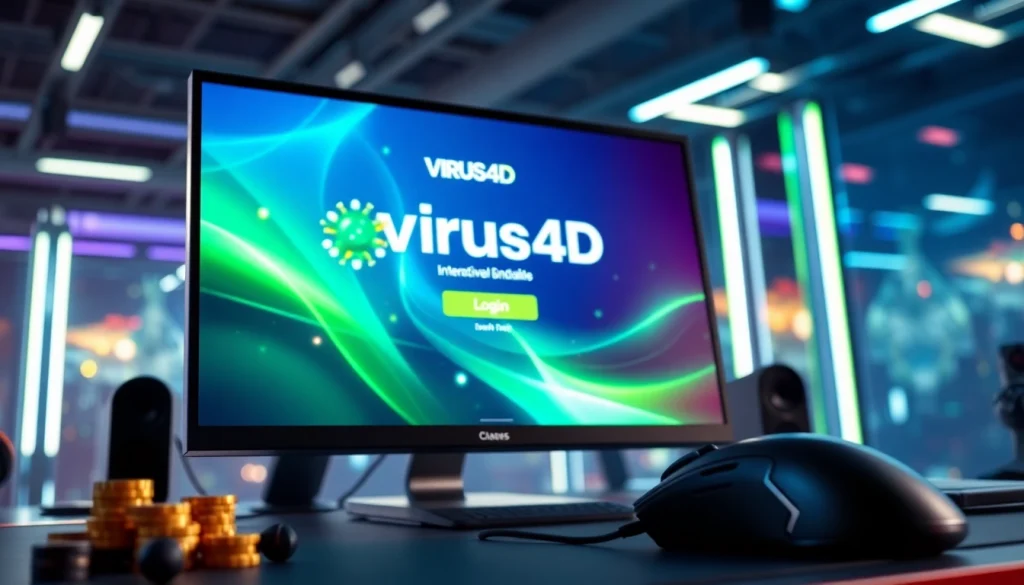 Masuk ke virus4d login slot dengan tampilan antarmuka digital yang menarik dan interaktif.