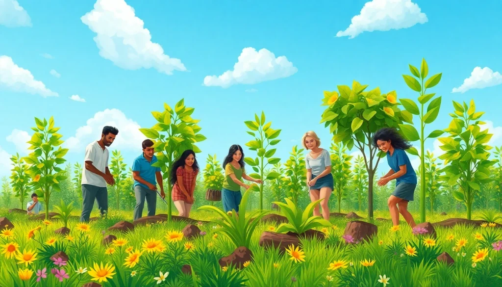 Explore sustainable practices through vibrant illustration at https://www.unsustainablemagazine.com.