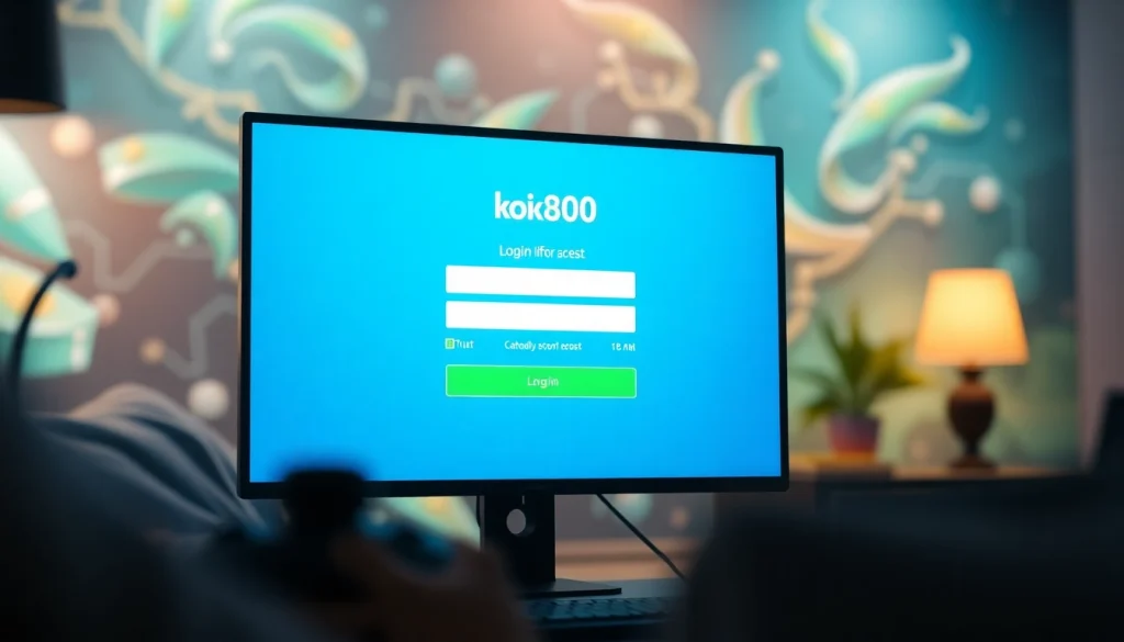 Masuk cepat dan mudah pada koi800 login dengan tampilan antarmuka yang profesional.